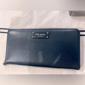 Kate Spade navy blue wallet